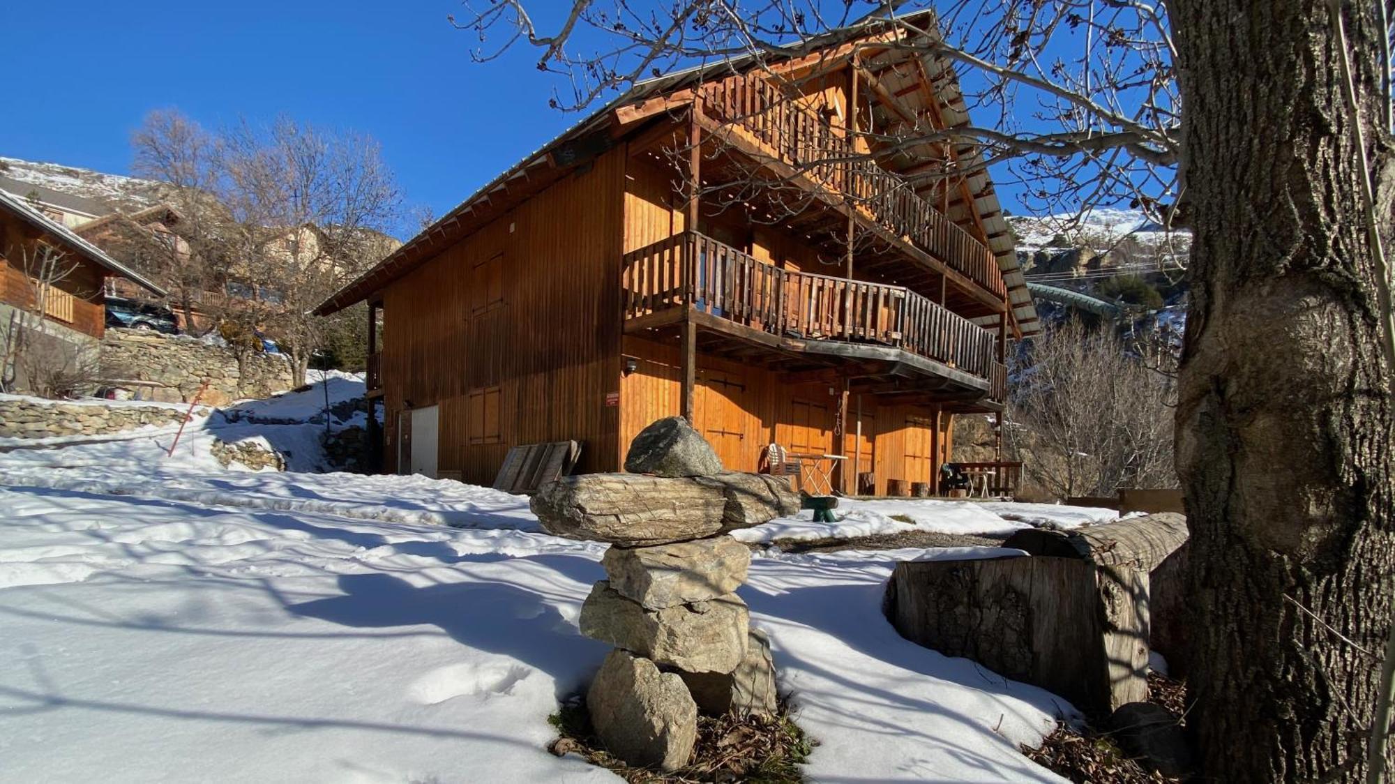 Chalet A Un Endroit Exceptionnel, Alpes, Parc National Des Ecrins Les Vigneaux Экстерьер фото