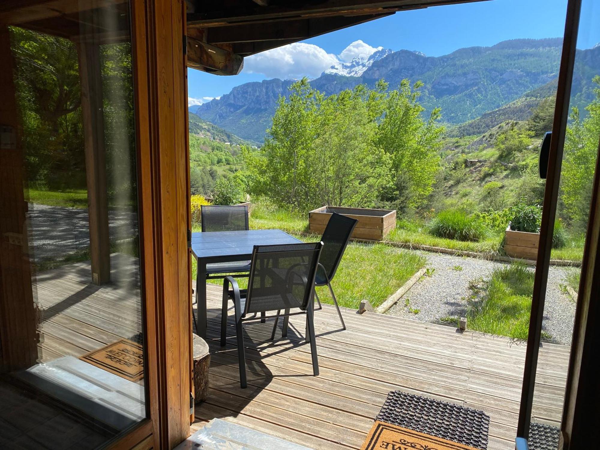 Chalet A Un Endroit Exceptionnel, Alpes, Parc National Des Ecrins Les Vigneaux Экстерьер фото