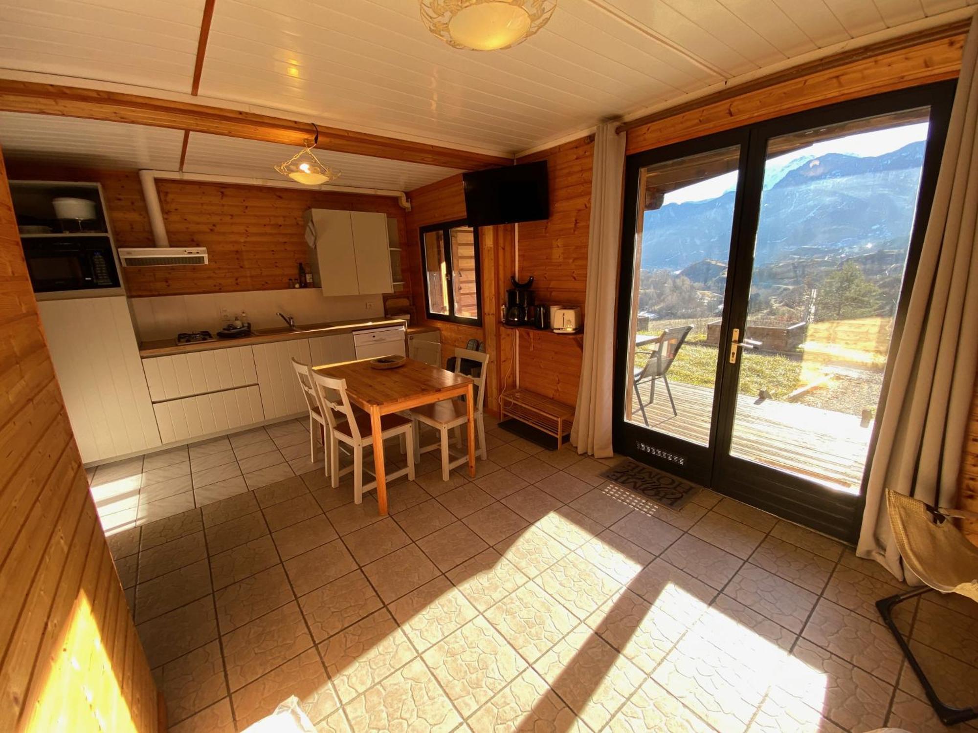 Chalet A Un Endroit Exceptionnel, Alpes, Parc National Des Ecrins Les Vigneaux Экстерьер фото