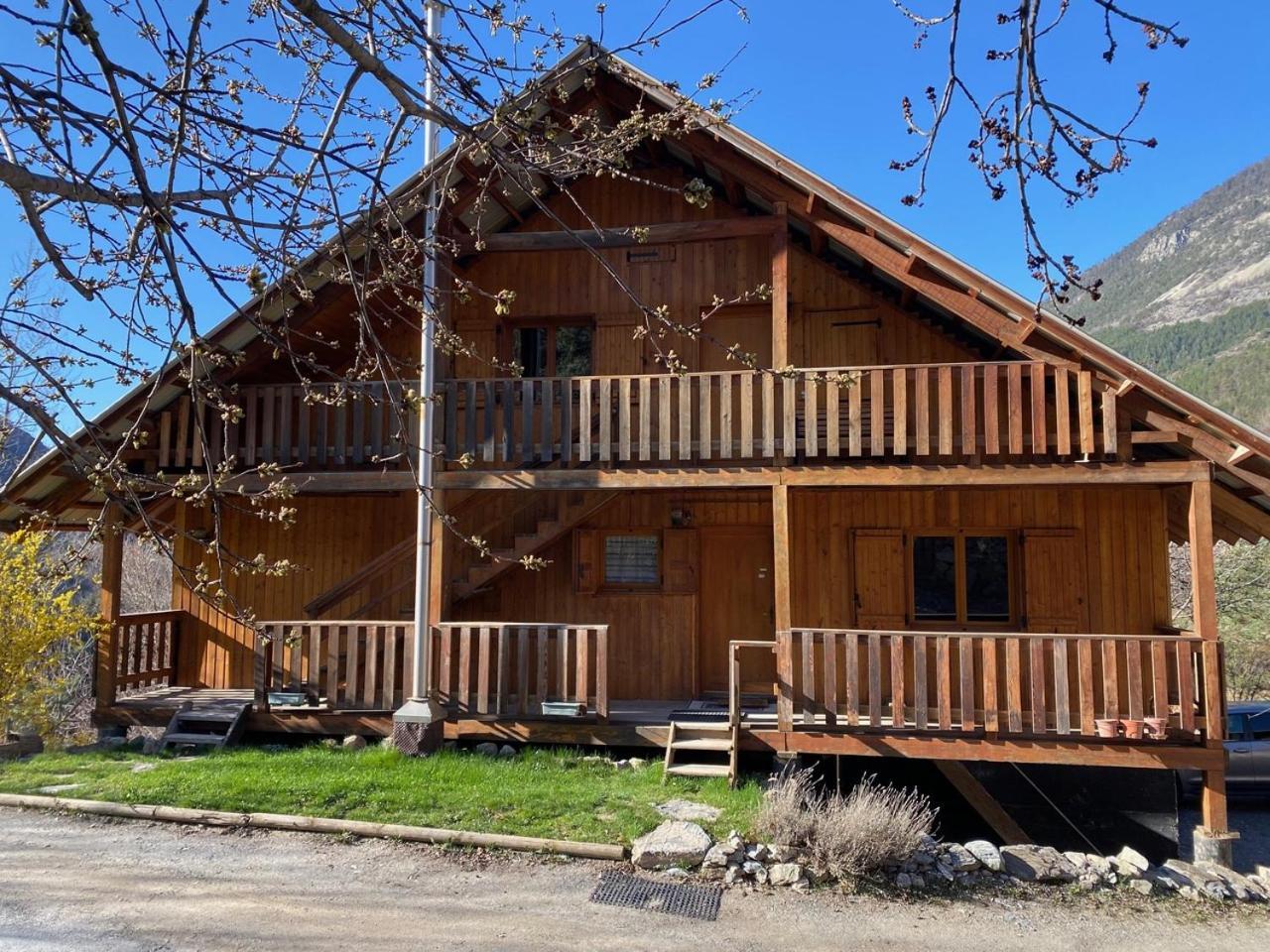 Chalet A Un Endroit Exceptionnel, Alpes, Parc National Des Ecrins Les Vigneaux Экстерьер фото