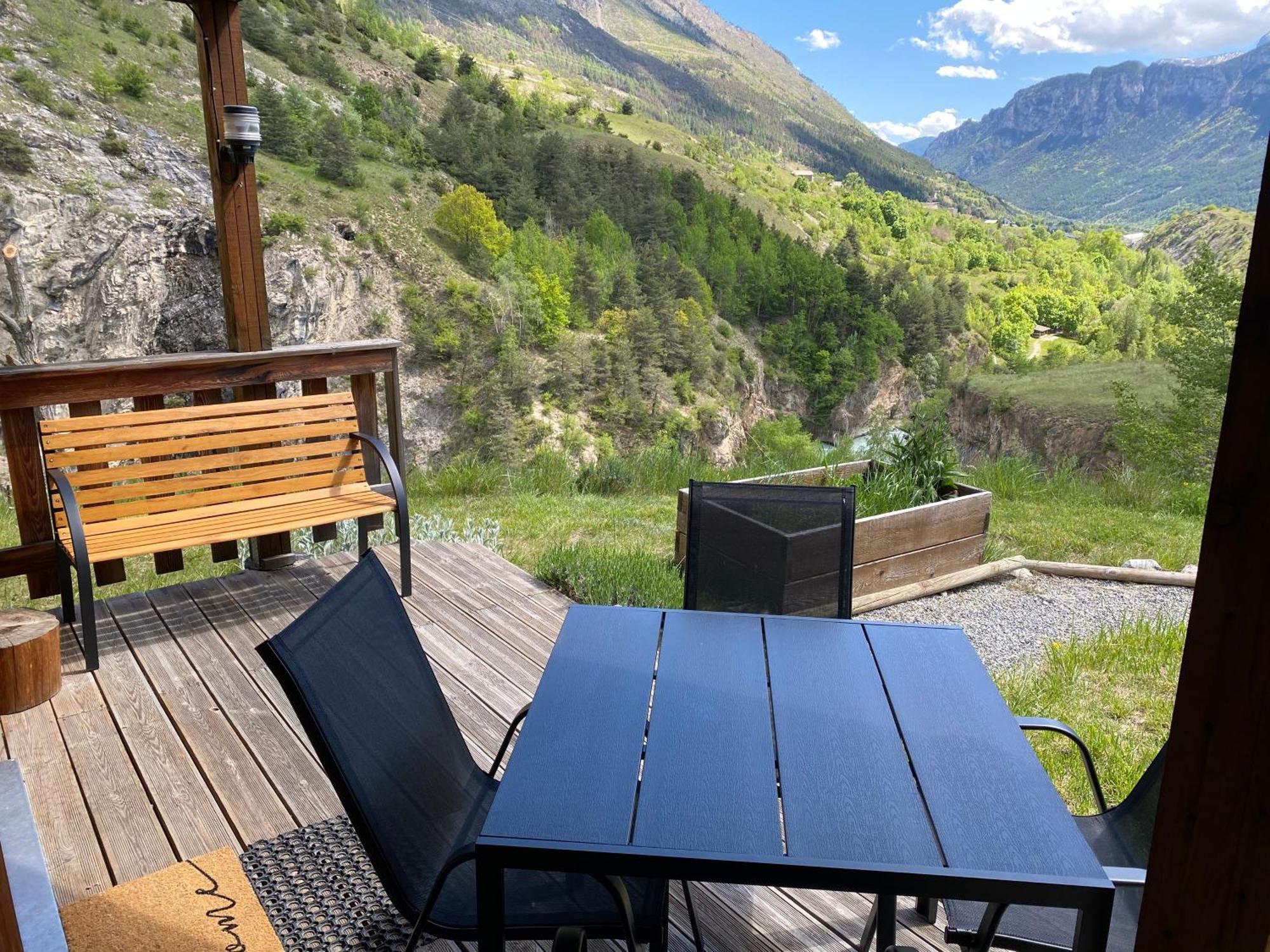 Chalet A Un Endroit Exceptionnel, Alpes, Parc National Des Ecrins Les Vigneaux Экстерьер фото
