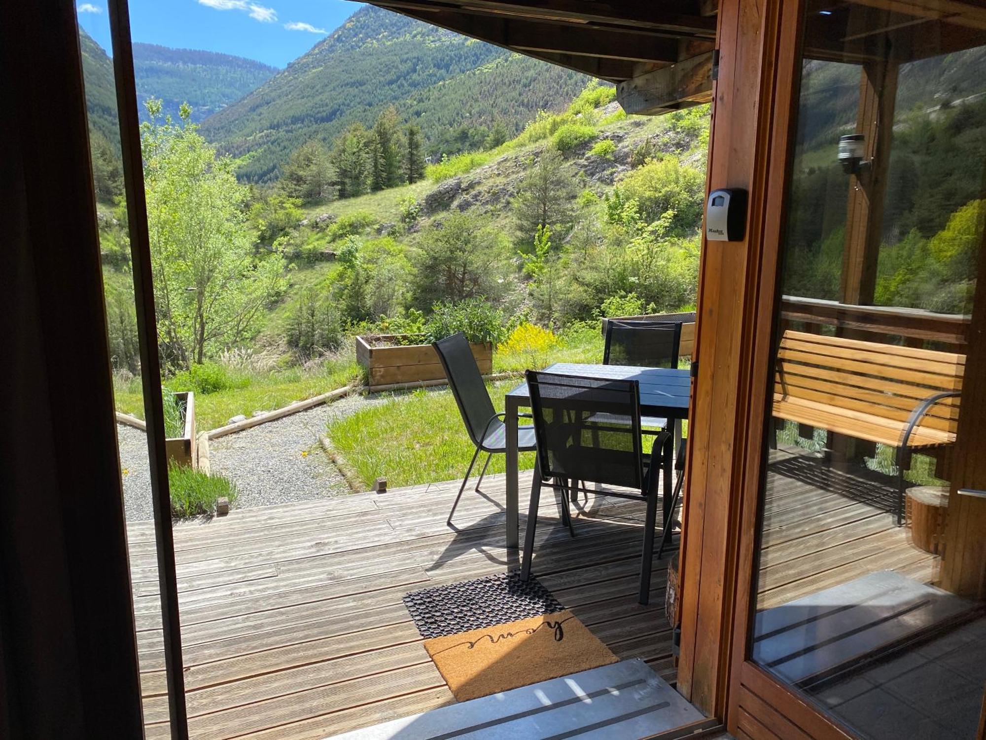 Chalet A Un Endroit Exceptionnel, Alpes, Parc National Des Ecrins Les Vigneaux Экстерьер фото